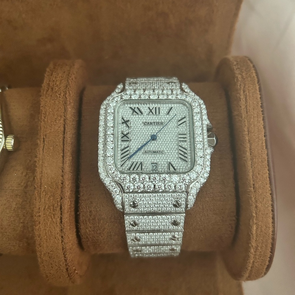 Cartier BussDown Watch With Box And Papers